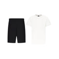 BLACK SHORTS + T-SHIRT SET